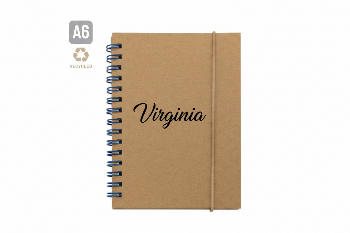 Cuaderno con Anillas de Colores Personalizado