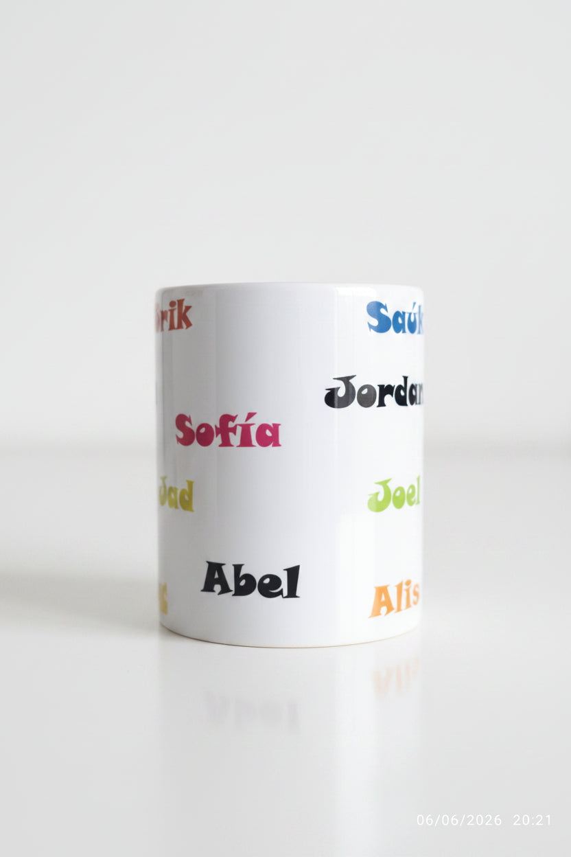 Portalápices de porcelana personalizado