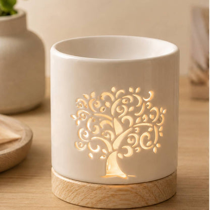 Quemador fundidor de cera Árbol de la vida