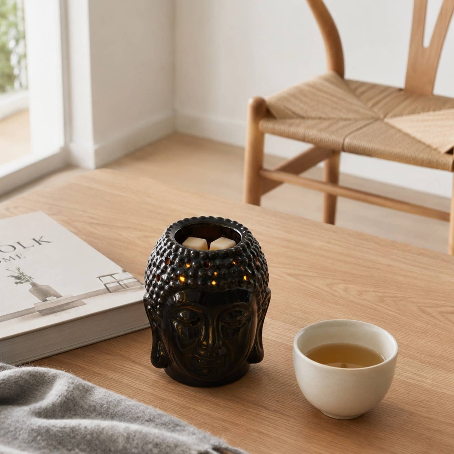 Quemador de cerámica Buddha - Idea de regalo