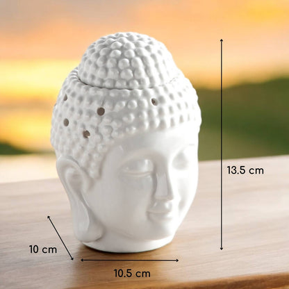 Quemador Buda blanco