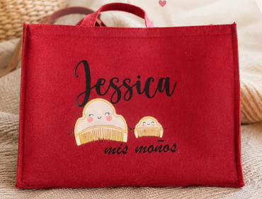 Bolsa Peineta Fieltro