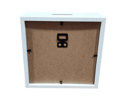 Hucha de madera personalizada