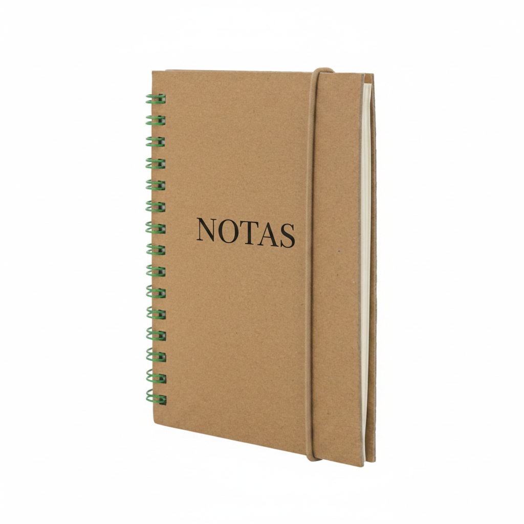 Cuaderno con Anillas de Colores Personalizado