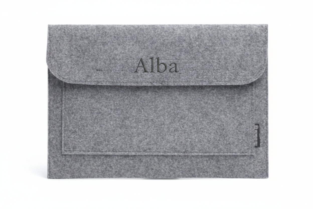 Funda para Portátil de Fieltro Reciclado 15" Personalizada