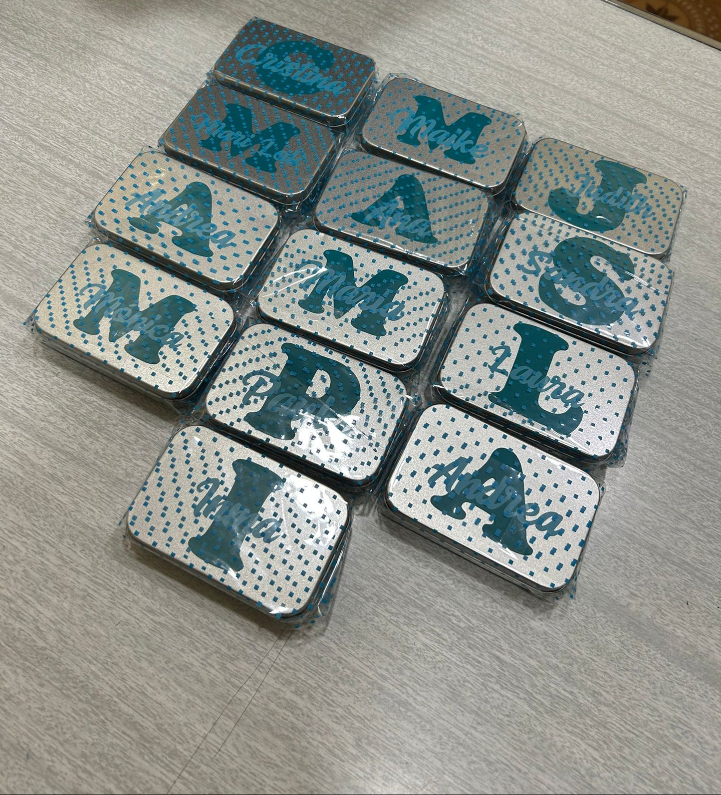🩶 Cajita Metálica Personalizable