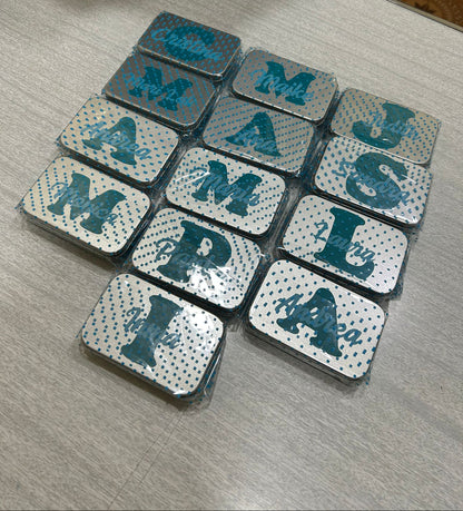 🩶 Cajita Metálica Personalizable