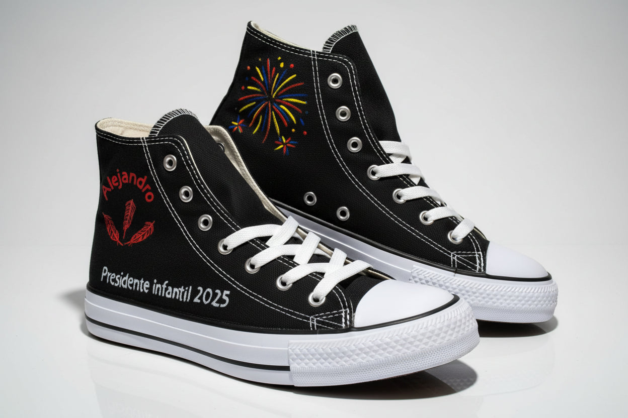 Zapatillas personalizadas pintadas a mano
