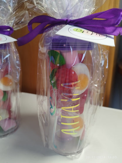 🥤 Vaso con Pajita Personalizado