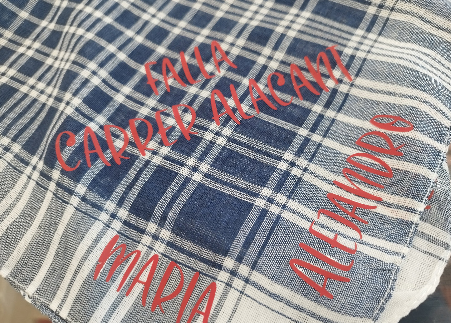 🧣 Pañuelo Fallero Personalizado