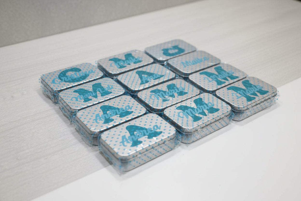🩶 Cajita Metálica Personalizable