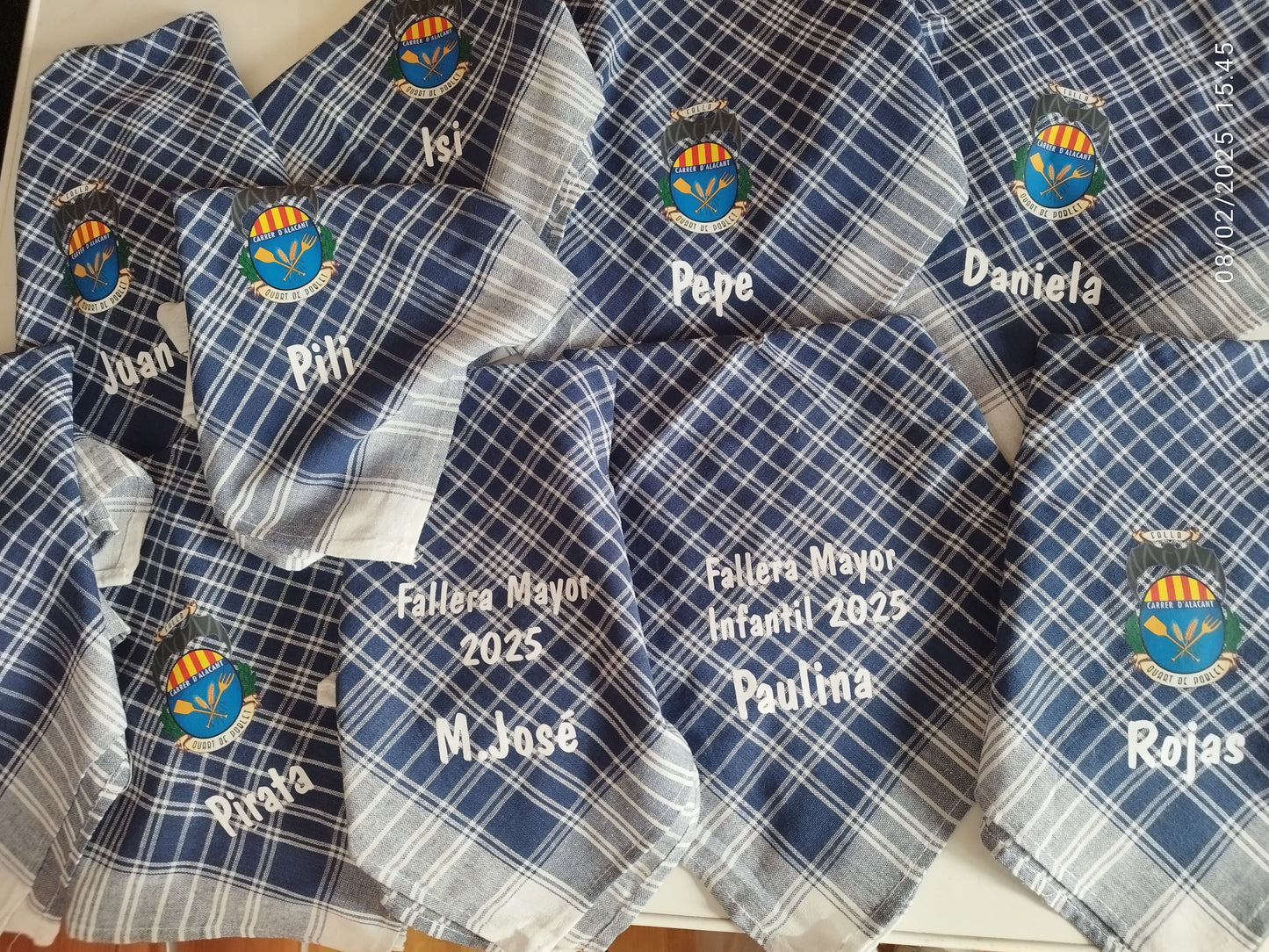 🧣 Pañuelo Fallero Personalizado
