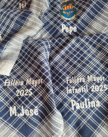 🧣 Pañuelo Fallero Personalizado
