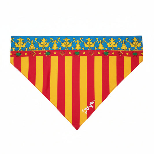🟨🟥🟦 Pañuelo Senyera Personalizado
