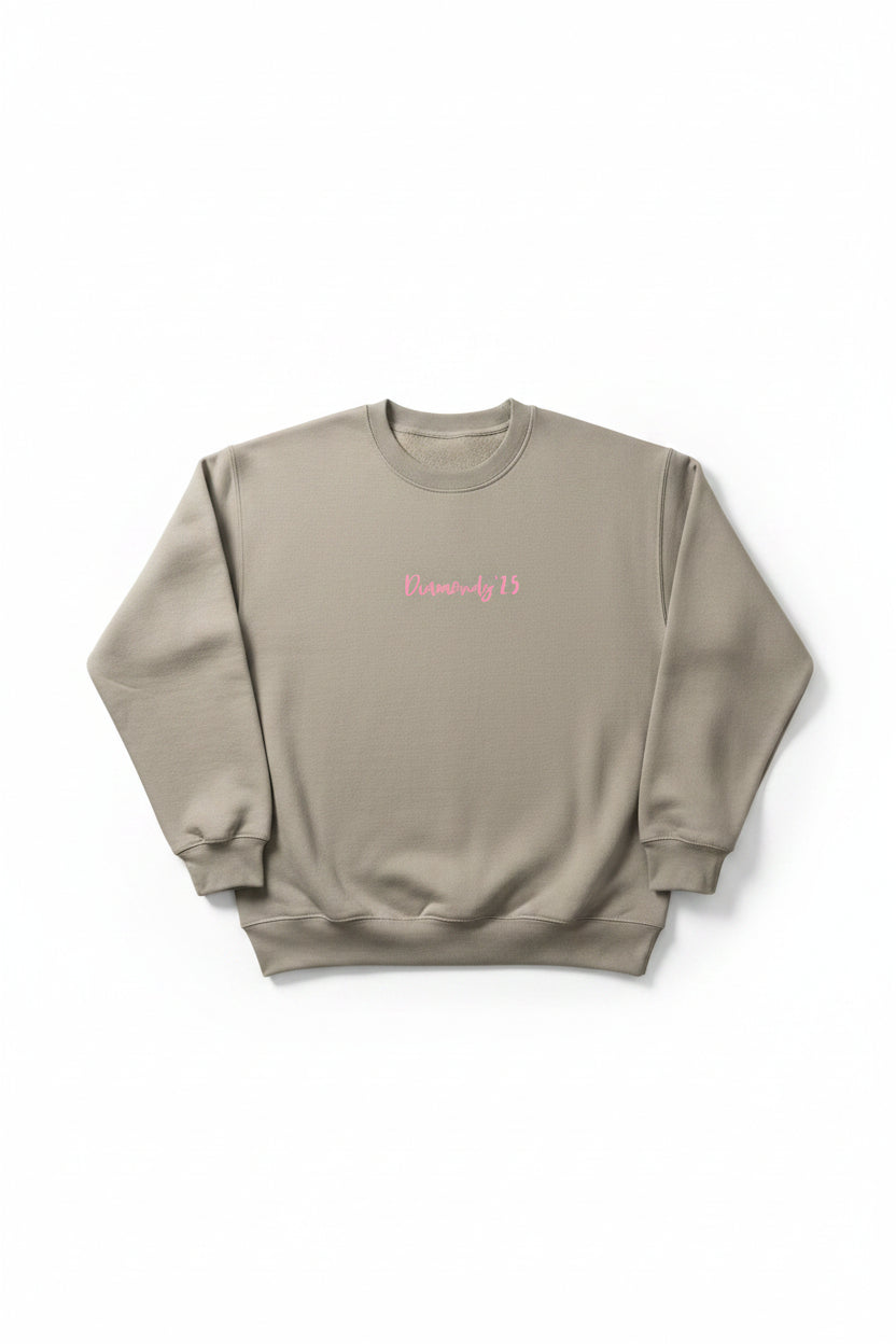 Sudadera cuello redondo personalizada unisex