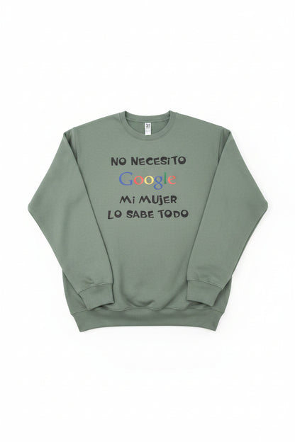 Sudadera cuello redondo personalizada unisex