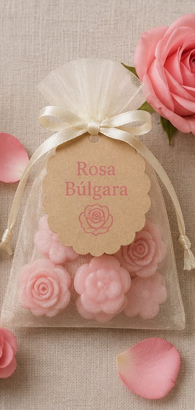 Bolsita de Figuras Wax Melts Rosa Búlgara