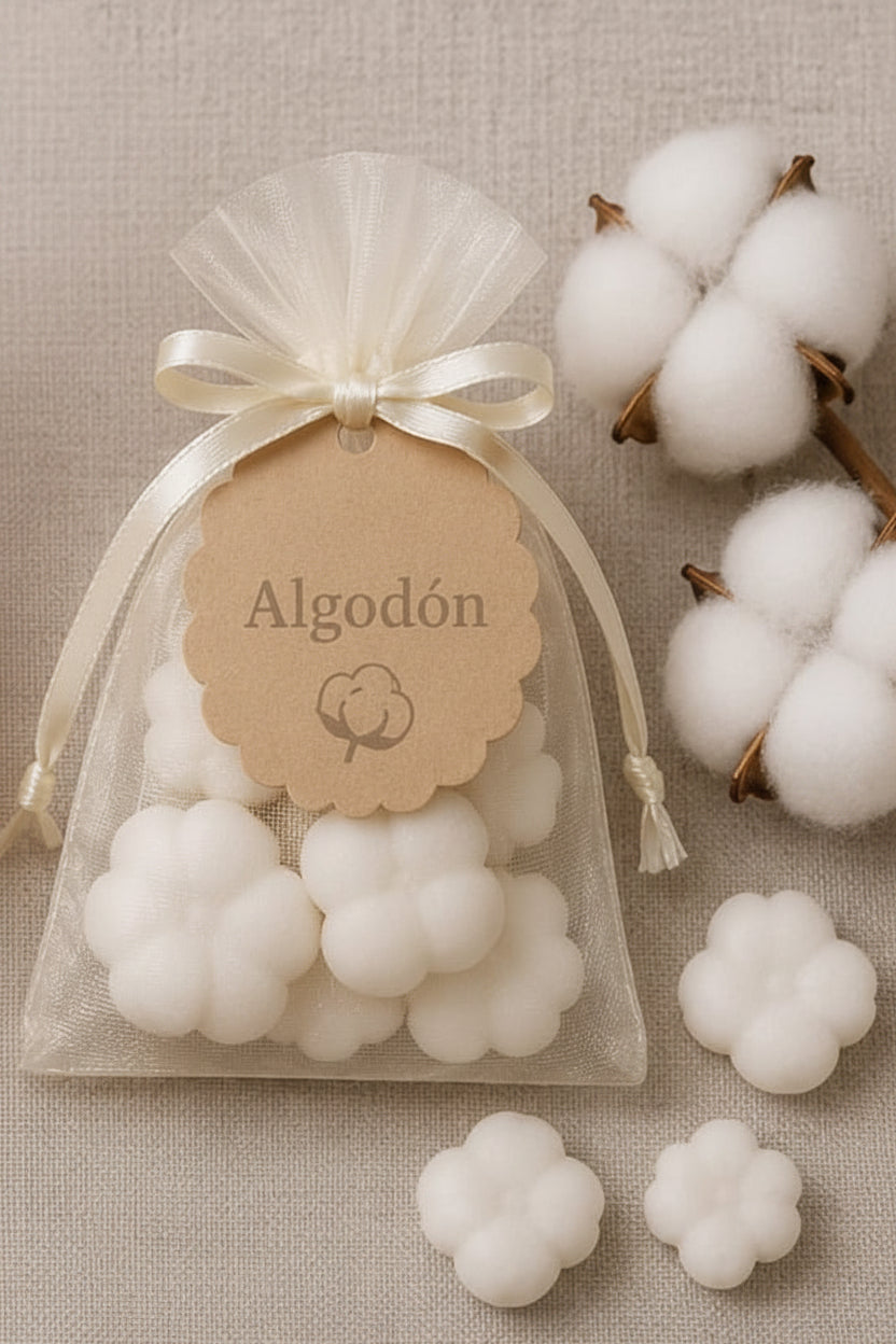 Bolsita de Figuras Wax Melts Algodón