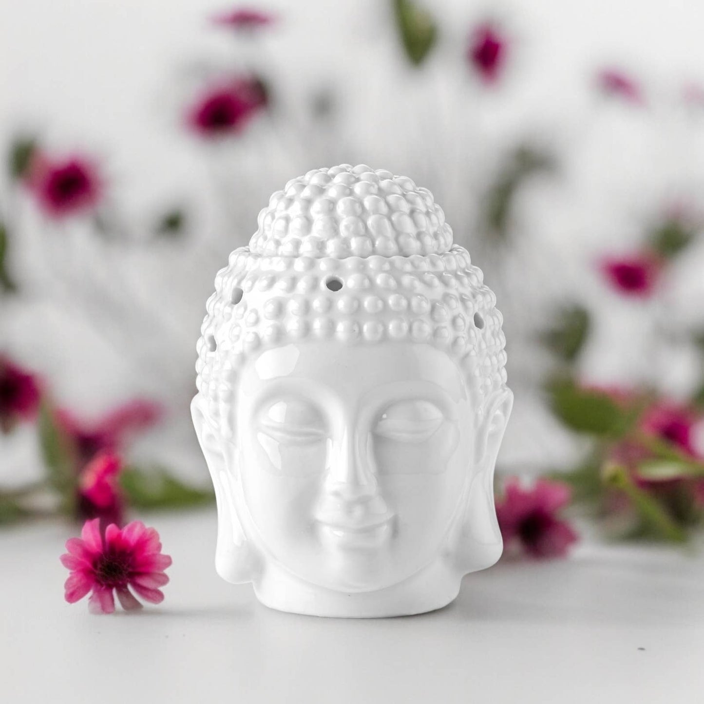 Quemador Buda blanco