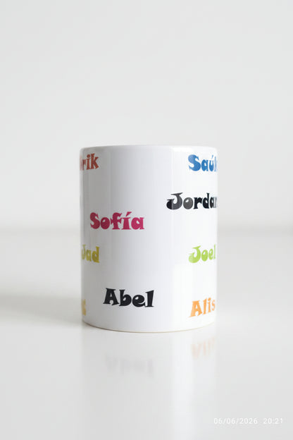 Portalápices de porcelana personalizado