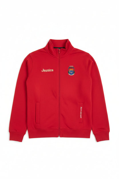Sudadera con cremallera completa personalizada unisex