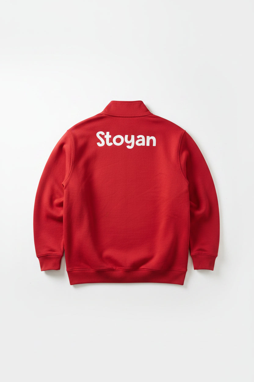 Sudadera con cremallera completa personalizada unisex