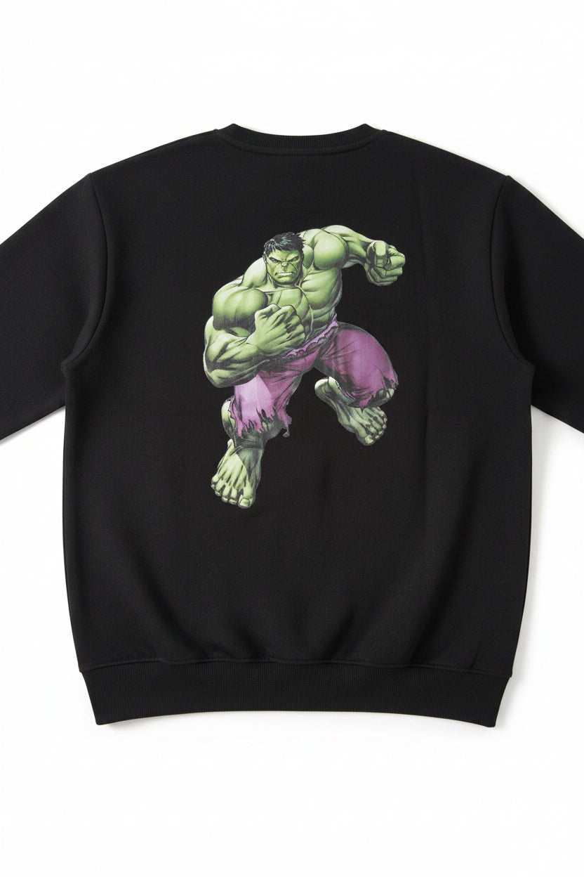 Sudadera cuello redondo personalizada unisex