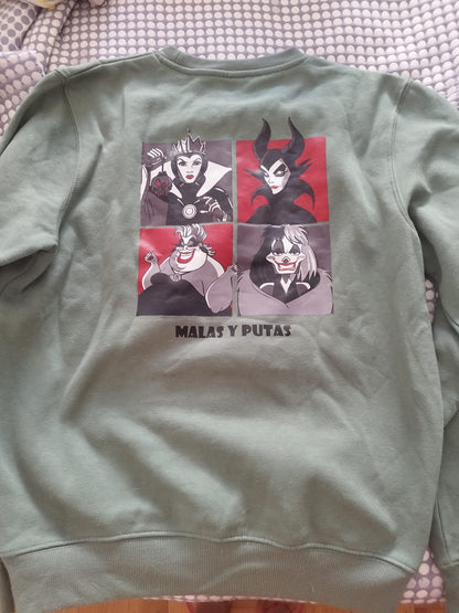 Sudadera cuello redondo personalizada unisex