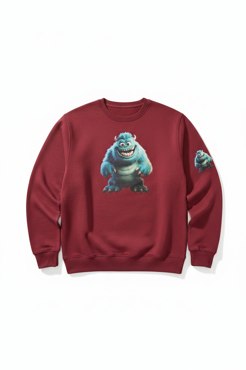 Sudadera cuello redondo personalizada unisex