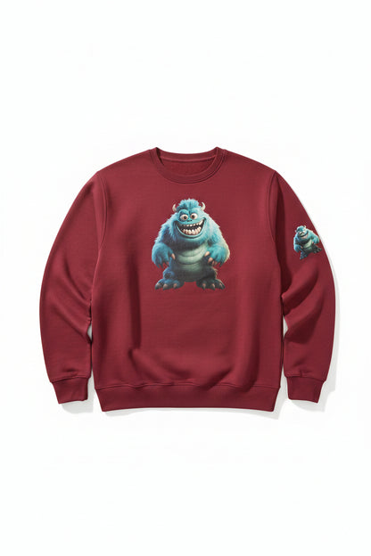 Sudadera cuello redondo personalizada unisex